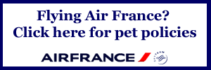 Air France airline pet policies